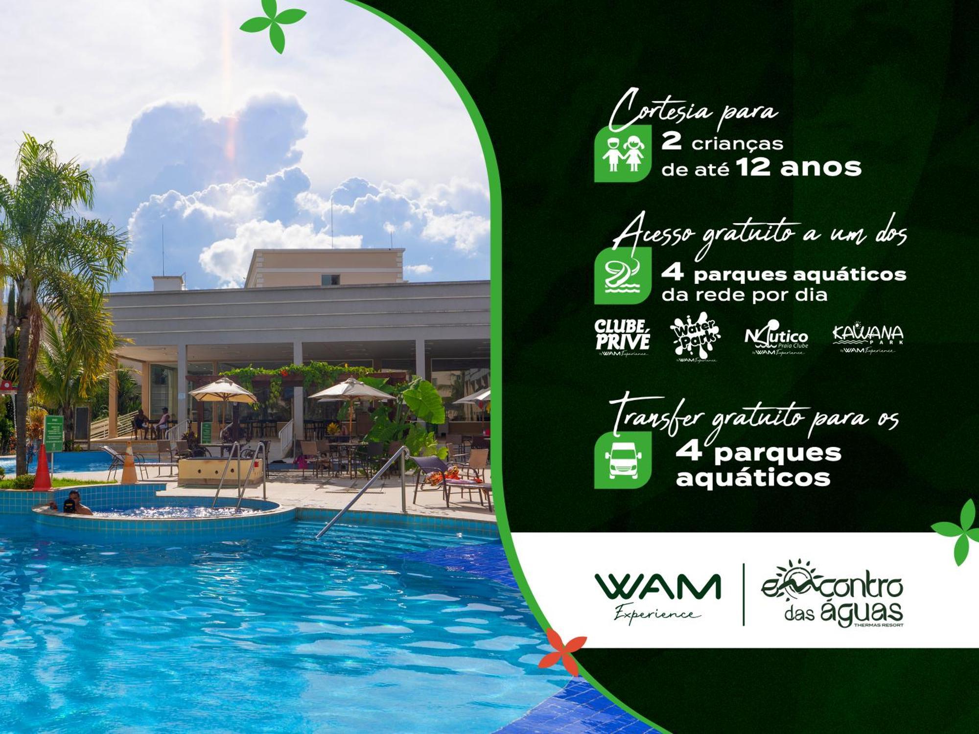 Encontro Das Aguas Thermas Resort By Wam Experience كلدس نوفاس المظهر الخارجي الصورة